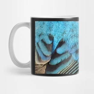 Feathers of a Indigo Bunting Mug